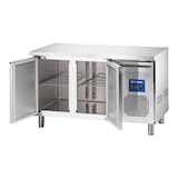 thumbnail of Stalgast Edelstahl Tiefkühltisch mit 2 Türen, 282 Liter, 1360x700x850 (BxTxH), Serie Starline