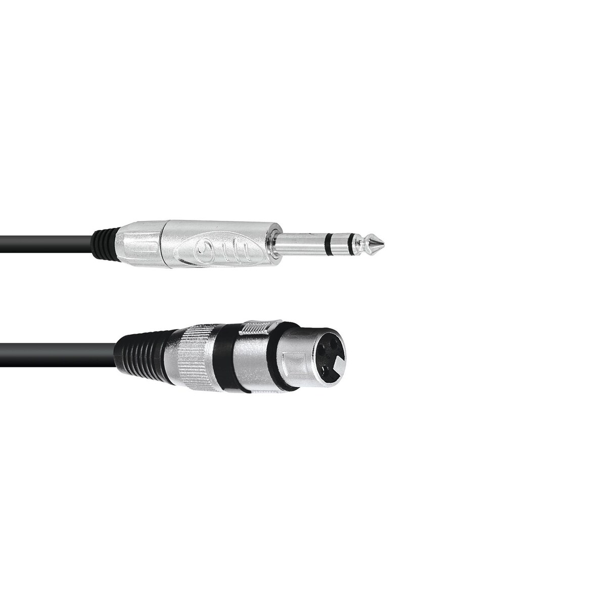 Omnitronic 30225182 Audio-Kabel 2 m XLR (3-pin) 6.35mm Schwarz