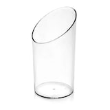 thumbnail of 100x Fingerfood-Becher rund klar 65 ml PS O 4,5 x 8,4 cm
