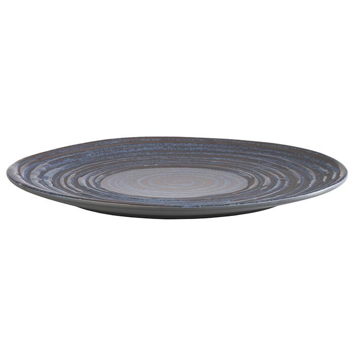 APS bord/dinerbord/decoratiebord/melamine bord -LOOPS-Ø 27 cm, H: 2 cm