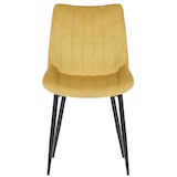 thumbnail of Cadeira Rahden veludo amarelo