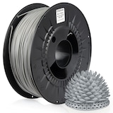 thumbnail of 2 x MIDORI® 3D Drucker 1,75mm PLA Filament 1kg Spule Rolle Premium Aluminium Weiß RAL9006