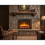 thumbnail of Chemin'Arte Chimenea eléctrica Empotrable OXFORD XL 76 cm con efecto de llamas LED - 204