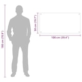 thumbnail of vidaXL Keuken Achterwand Doorzichtig 100 x 50 cm gehard glas