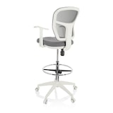 thumbnail of Silla de trabajo TOP WORK 108 W Tejido de malla/Tela gris hjh OFFICE