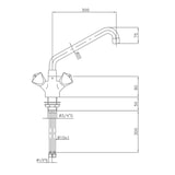 thumbnail of Combisteel Mischhahn mit 1 Loch Auslaufhahn