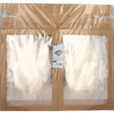 thumbnail of Starpak, Cateringdozen, karton hoekig 8 cm x 31 cm x 45 cm bruin met apart deksel en kijkvenster van PET