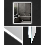 thumbnail of Alpenberger Gäste WC Badmöbel Waschbecken mit Unterschrank | Waschbeckenunterschrank LED Badspiegel | Badezimmermöbel Waschtisch mit Badunterschrank