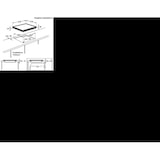 thumbnail of AEG HE604062X-B Glaskeramik-Kochfeld 60cm – herdgebunden mit Bräter- & Zweikreiszone