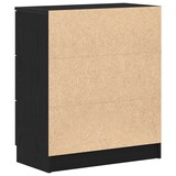 thumbnail of vidaXL Schwarzer Eichen-Sideboard 60x30x70 cm aus Holzwerkstoff