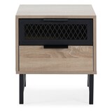 thumbnail of Table de chevet Hera 1 porte 1 tiroir coloris bois