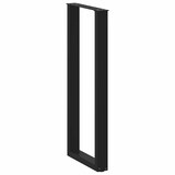 thumbnail of Helloshop26 - Juego de 2 patas de mesa de bar ajustables en forma de U 40 x 110-111 cm en acero con recubrimiento de polvo negro 02_0057480