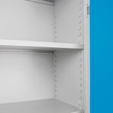 thumbnail of PROREGAL Flügeltürenschrank Owl mit 4 Fachboden | HxBxT 195x92x42cm | Lichtgrau/Lichtblau