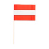 thumbnail of 10 Papier Fahnen Österreich 20 x 30 cm Handfahnen