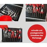 thumbnail of FAMEX 745-48 Alu Werkzeugkoffer gefüllt mit Werkzeug – Werkzeugkasten bestückt - 164-tlg
