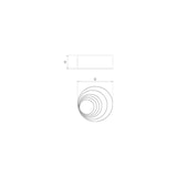 thumbnail of Conjunto de 3 aros de emplatar en acero inox