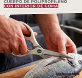 thumbnail of Fackelmann Tijeras Cocina Multifunción de gran tamaño Acero Inoxidable, Polipropileno y Goma, Blanco y Verde, 22 cm, 1 uds.