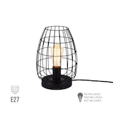 thumbnail of EDM - Lampara De Sobremesa Metalica E27 60W Color Negro Ø20X27,5Cm Edm