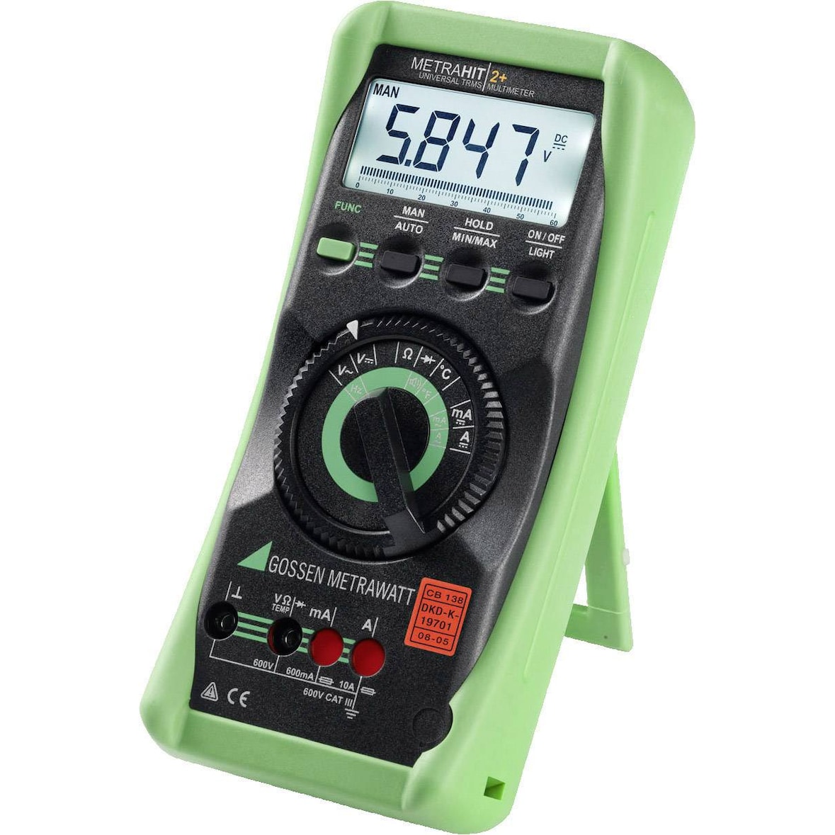 Gossen Metrawatt METRAHIT 2+ Hand-Multimeter kalibriert (DAkkS-akkreditiertes Labor) digital C M205A