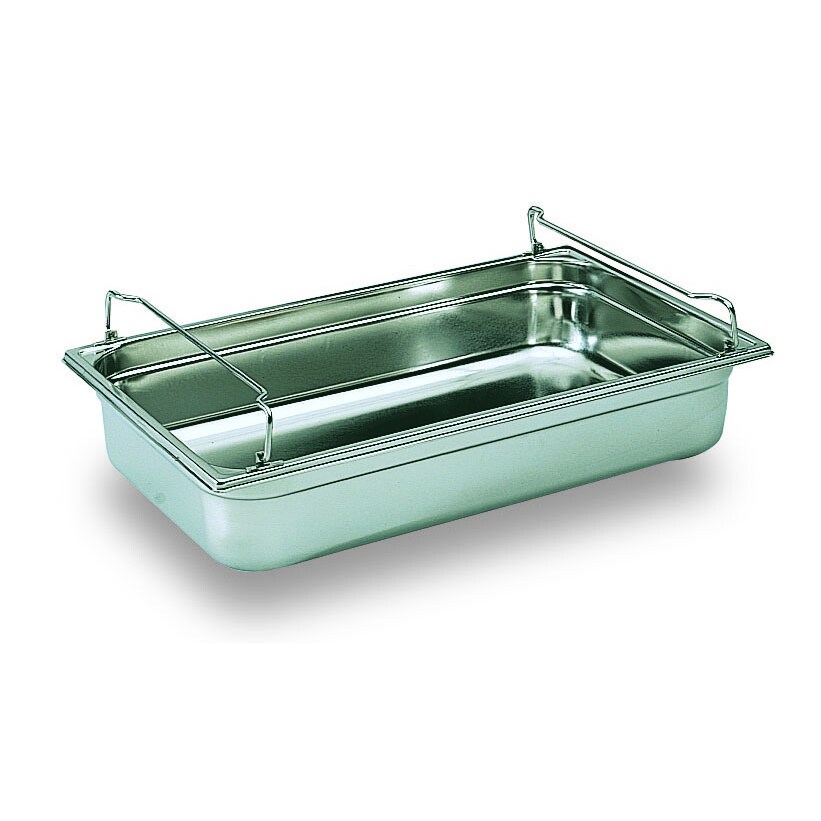 Bourgeat Bac gastro inox GN 1/1 H.10 cm plein à anses panier Bourgeat - 741210