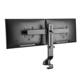 thumbnail of Tripp-lite DDR1727DC Dual-Display Monitor Arm with Desk Clamp and Grommet for 17"- 27" Monitors