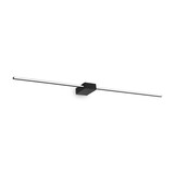 thumbnail of theo ap, schwarze led-wandleuchte d115, ideal lux