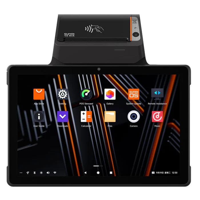 TPV Sunmi v3 mix 10" a13 4gb+32gb, wifi 4g, nfc, 80mm
