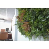thumbnail of Bonerva | Jardín Vertical Artificial Amazonas | Pack 3 Piezas 100x100 Cm (3m²) | Planta artificial decoración oficina, hotel, restaurante | MAL1218