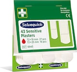 thumbnail of 60 Sets `Cederroth` Salvequick Sensitive Pflaster (43 Stück) weiss