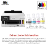 thumbnail of Tintenstrahldrucker MAXIFY GX5050 5550C006 A4 Farbe