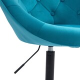 thumbnail of SVITA HAVANNA Sessel Lounge Clubsessel Barhocker Drehsessel Retro Samt Petrol