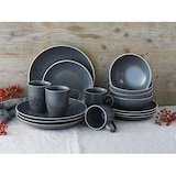 thumbnail of CreaTable Industrial Chic anthrazit Kombiservice 16-tlg Steinzeug