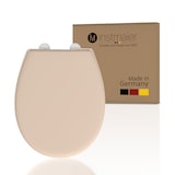 thumbnail of Alma Duroplast WC-Sitz BAHAMABEIGE, mit Absenkautomatik und Schnellverschluss