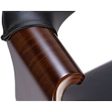 thumbnail of Eetkamerstoel Foley walnoot/zwart/Kunstleer