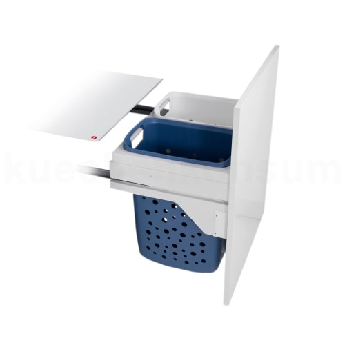 Hailo Wäschesammler 3270691 Laundry Carrier LC Slide SC 66 Liter