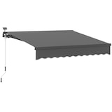 thumbnail of Outsunny-Klemmmarkise-295L x 250B x 150H cm-Grau