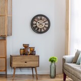 thumbnail of WellHome - Orologio decorativo in plastica goffrata Ø49x5cm