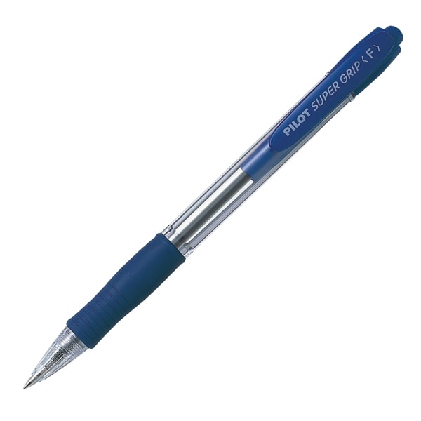 PILOT Druckkugelschreiber SUPER GRIP F, blau