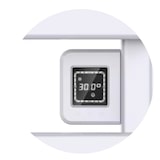 thumbnail of Sèche-Serviette Electrique Mural Omiros Plat Sannover 500 W Blanc