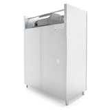 thumbnail of Armadio frigo refrigerato in acciaio inox 2 ante 1400 lt ventilato -2 +8 °C tropicalizzato - AH