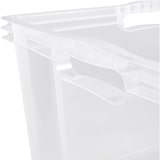 thumbnail of Keeeper - Caja de Almacenaje de Polipropileno con Asas 44L en color Transparente 52x43x26cm - Colección Franz