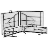 thumbnail of tectake Campingtafelset Panja wit opvouwbaar - wit - 404527