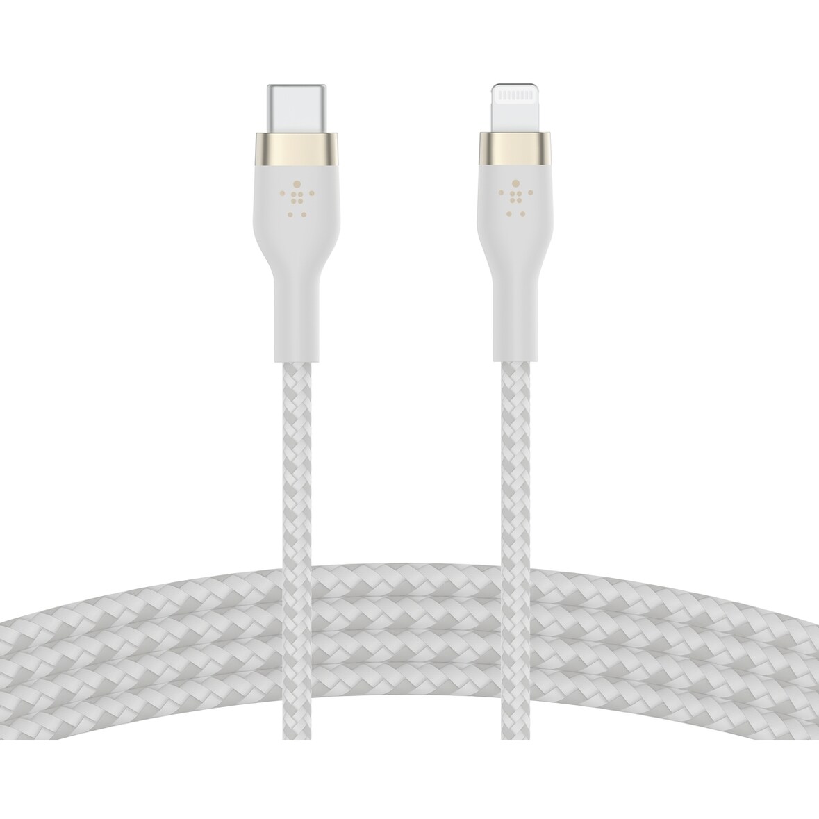 Belkin PRO Flex Lightning/USB-C,bis 15W, Apple zert.,2m, weiß