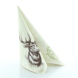 thumbnail of Sovie HORECA Serviette Wild in braun aus Linclass® Airlaid 40 x 40 cm, 5x50 Stück