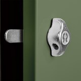 thumbnail of Mega Deal | 5x Schließfachwürfel Blocky mit Drehriegelschloss für Vorhängeschloss | HxBxT 40x40x40cm | Anthrazit/Resedagrün