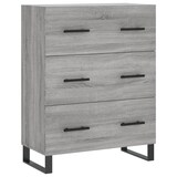 thumbnail of vidaXL Sideboard Grau Sonoma 69,5x34x90 cm Holzwerkstoff