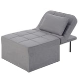 thumbnail of tectake Fauteuil de relaxation PONTO 4-en-1 réglable sur 6 positions - gris - 405305
