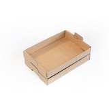 thumbnail of Caja de cartón Apilable para Frutas y Hortalizas 3kg 40x30x7 cm (81 uds)