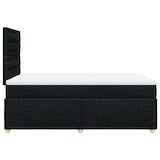 thumbnail of vidaXL Boxspringbett mit Matratze Schwarz 120x190 cm Stoff