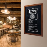 thumbnail of Securit® Quadro de Parede "Universal" - Madeira com acabamento mogno lacado - Kit de montagem incluído - 70x90cm